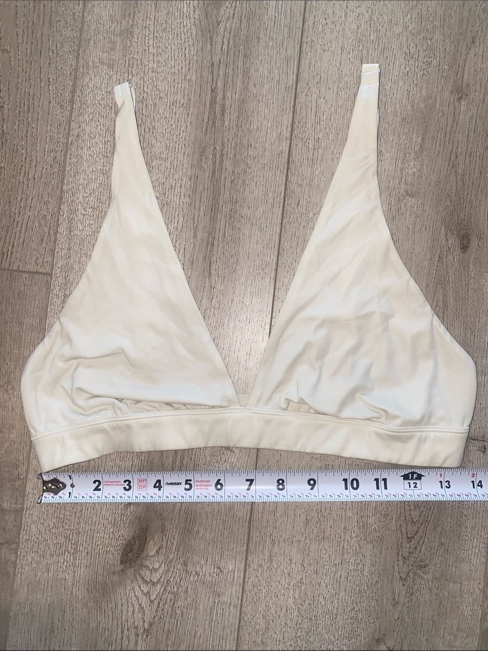 🥥Lululemon Wundermost Ultra-Soft Nulu
Triangle Bralette - Size 10 A-D Cups - Picture 6 of 13